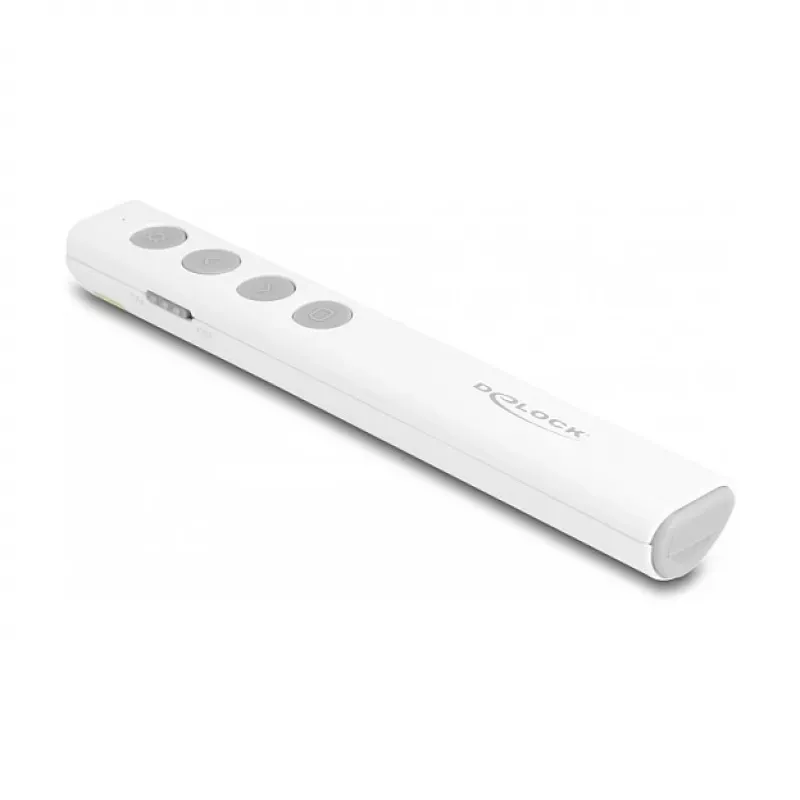 DeLOCK USB-laseresitysosoitin valkoinen langaton USB RF Nano -vastaanotin