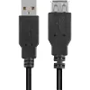USB-kaapeli Sharkoon 2 m USB A musta