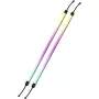 LED-nauha CORSAIR LS350 Aurora, monivärinen valaistus, 350 mm pituus, 10 mm leveys, 2 kpl