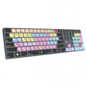 Mekaaninen täysikokoinen näppäimistö LogicKeyboard LKB-PT-TPC, USB + Bluetooth, QWERTZ saksa, musta
