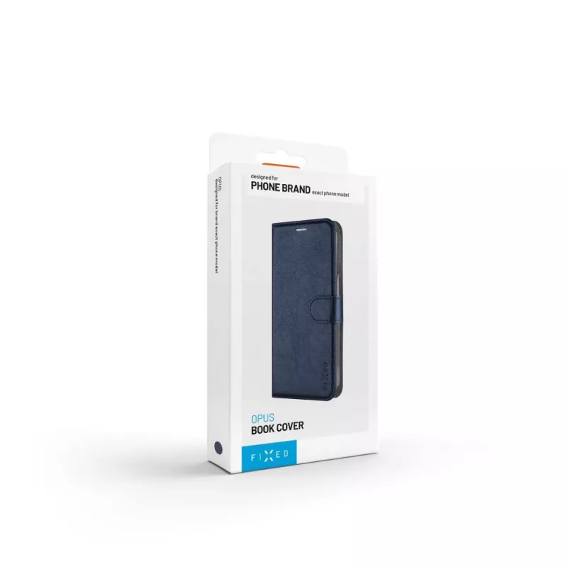 Fixed Opus | Kirjakotelo | Samsung | Galaxy A36 5G/A56 5G | nahka | sininen