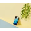 iKins suojakotelo Apple iPhone 12 minille — blue lake mustin yksityiskohdin