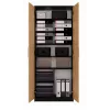 Topeshop OLIV 2D ANT/ART KPL kirjahylly