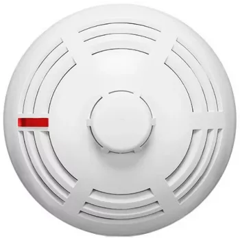 Palovaroitin SATEL ASD-200, langaton, pinta-asennus, 3V paristo, Ø108 mm, 61 mm korkeus