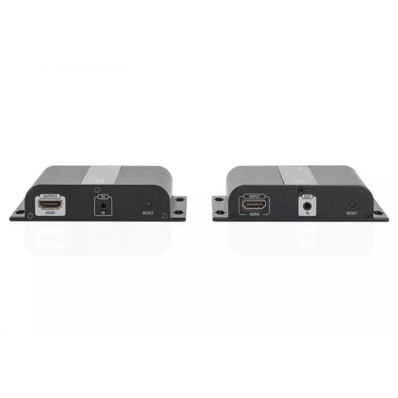 AV-lähetin ja -vastaanotin Digitus 4K HDMI -jatkokesarja CAT / IP kautta