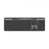 Logitech Signature Slim Solar+ K980 langaton näppäimistö, saksalainen QWERTZ, grafiitti