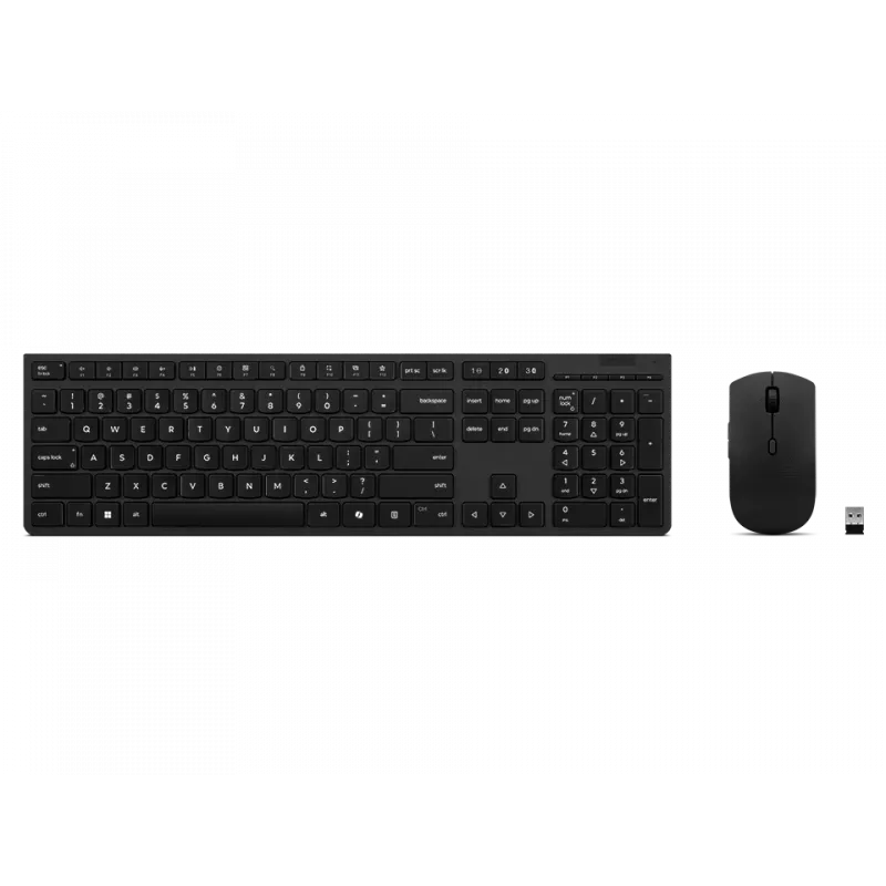 Langaton näppäimistö- ja hiirisarja Lenovo 4X31R64354 Bluetooth harmaa