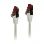 Patch-kaapeli RJ45, CAT6 250 MHz, 0,15 m valkoinen, S-STP (S/FTP), TPE (Superflex), Synergy 21 - digitaali/data - verkko (S216930)