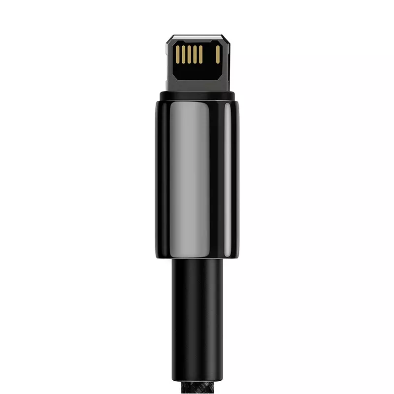 Baseus CALWJ-A01 Lightning-kaapeli 2 m musta 2,4 A