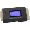 DeLOCK 18159 virtalähteen testeri III ATX/BTX/ITX, musta/valkoinen