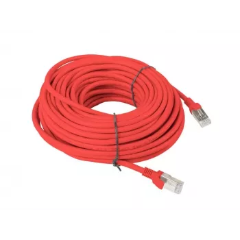 LANBERG verkkokaapeli RJ-45 Cat5e PCU5-10CC-3000-R, U/UTP, CCA-johdin, 30 m, punainen
