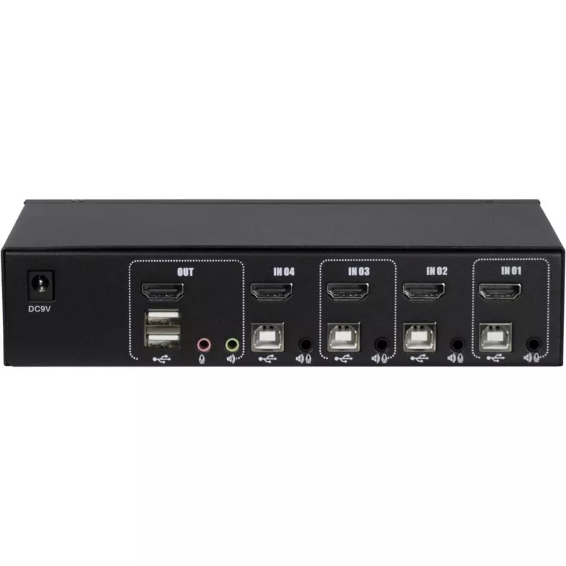 KVM-kytkin Inter-Tech AS-41HA HDMI