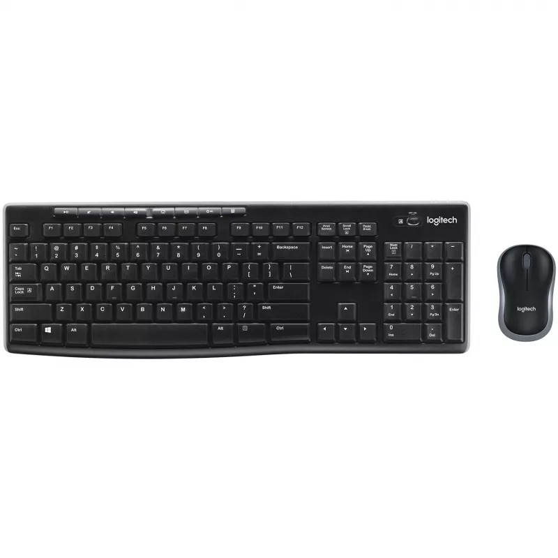 Logitech MK270 Wireless Combo koulutukseen suojaavalla näppäimistösuojuksella