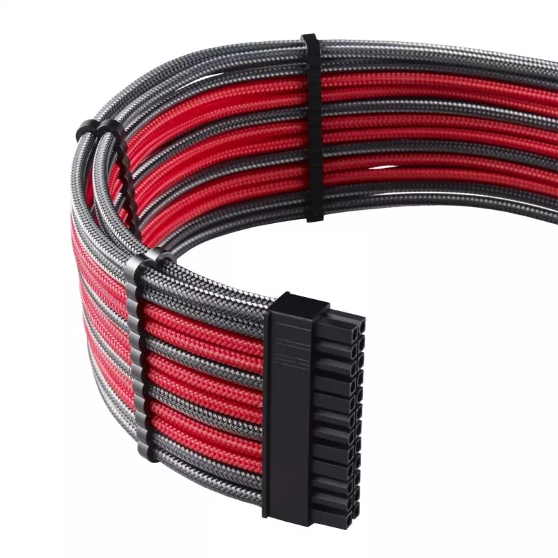 Sisäinen virtakaapeli CableMod CM-PCAB-BKIT-NKCR-3PK-R Carbon Red