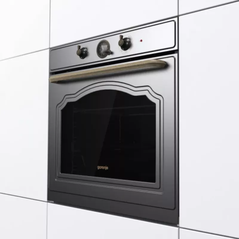 Gorenje BOS67372CLB uuni 77 L 3500 W musta
