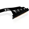Thermaltake PCI-E 4.0 kaksinkertainen 90 asteen riser-kaapeli, 40 cm, musta