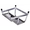 Askeltikas Krause 805027, alumiini 2 askelmaa, enimmäiskuorma 150 kg, 680 mm pituus, 41 cm korkeus