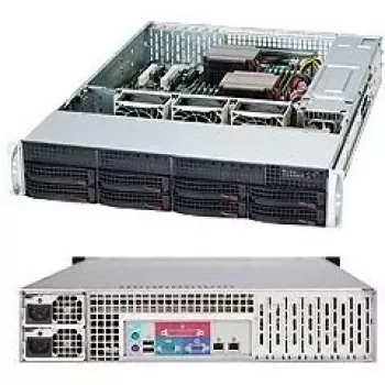 Supermicro SuperChassis 825TQC-R1K03LPB rack musta 1000 W
