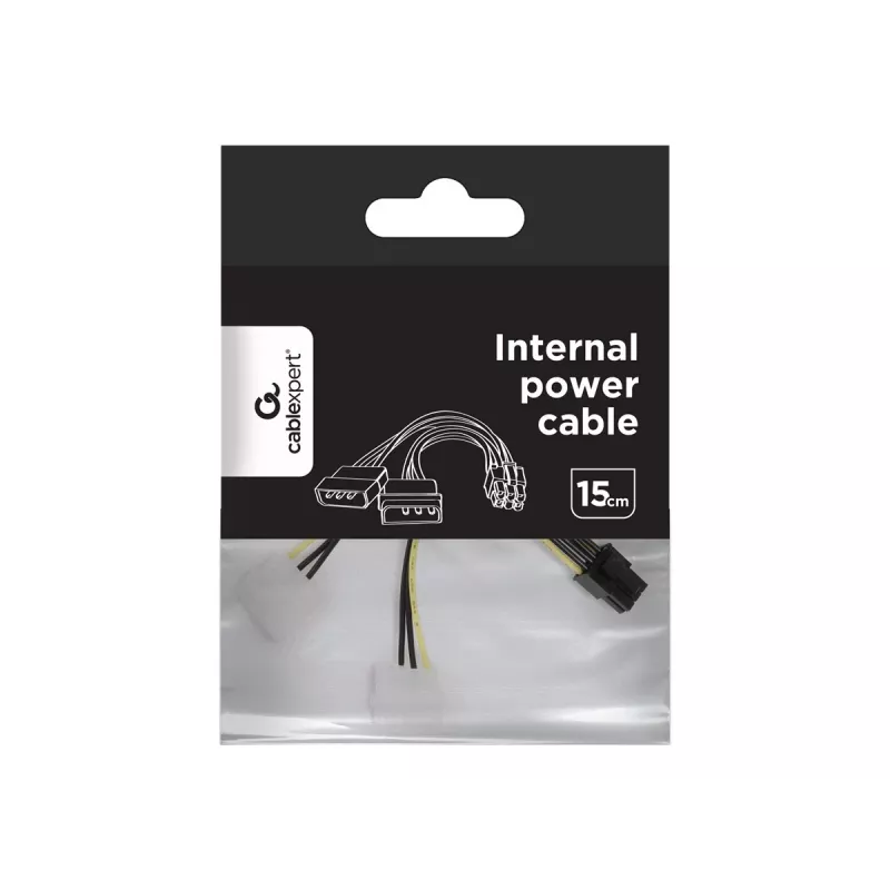 CC-PSU-6 sisäinen virtasovitinkaapeli PCI Expressille