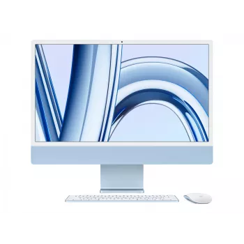 iMac 24 tuumaa: M4 10/10, 16 GB, 512 GB SSD – sininen