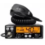 CB-radio President Teddy II+ — 40 kanavaa, 4 W lähetysteho, 12/24 V, häiriösuodatin, 125×125×45 mm