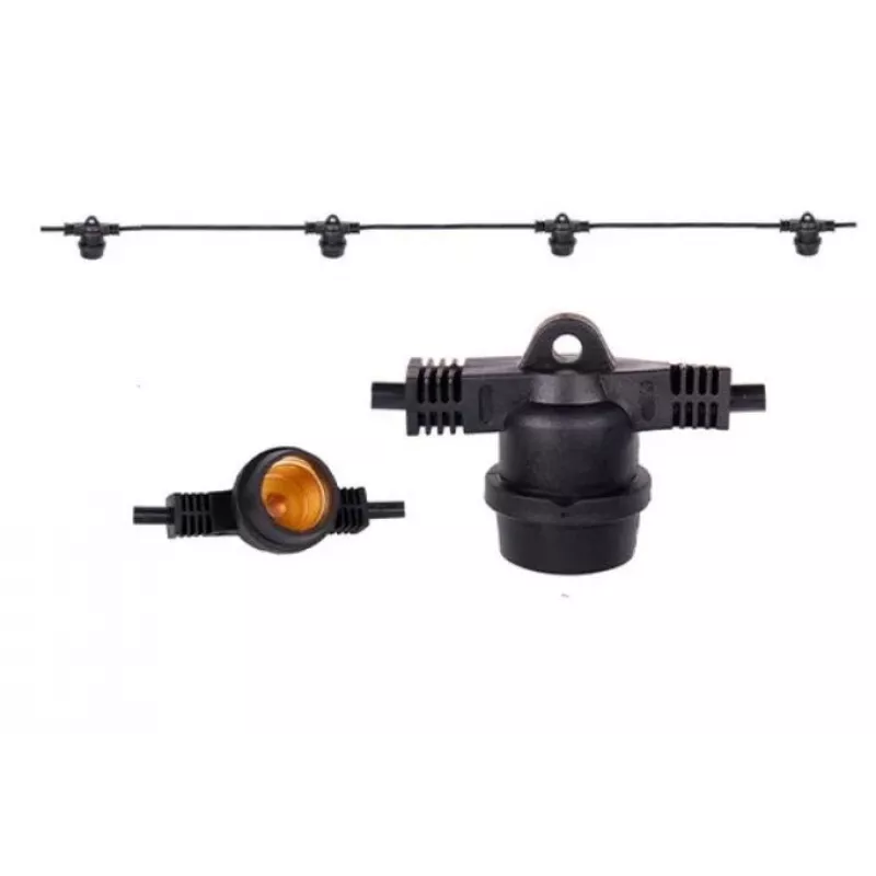 LED-valosarja puutarhaan STRING/E27 15M VS-613 Visional