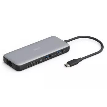 USB-C-telakointiasema Digitus DA-70915 8-porttinen 100W Power Delivery