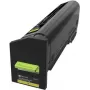 Lexmark suuritehoinen - keltainen - alkuperäinen