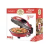 Beper P101CUD300 Party Line pizzauuni, 1200 W, 400°C, 31 cm tulenkestävä kivi, punainen