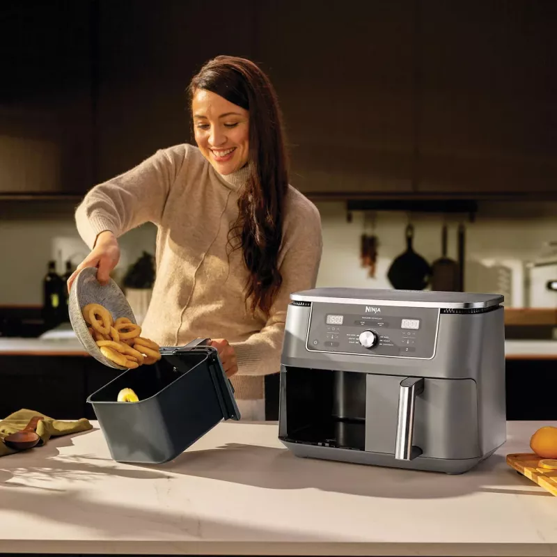 Kuumailmafriteerauskeitin Ninja DZ400EU 9,5 L 2470 W harmaa Double