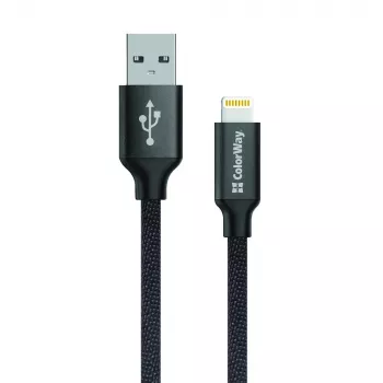 Lightning-kaapeli Colorway CW-CBUL004-BK 1 m musta