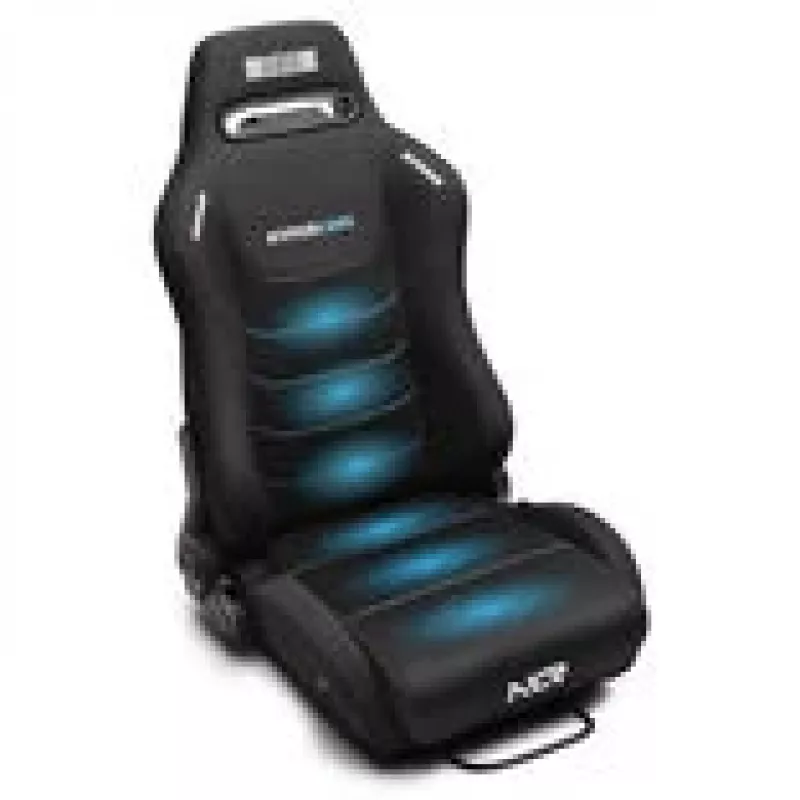 Racing-istuin Next Level Racing ERS3 HYPERCOOL ilmastoitu musta — Sim Racing -ohjaamopenkki