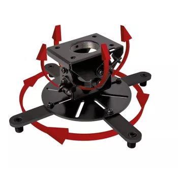 Katto-projektoriteline B-TECH BT899-XL — kattoteline, 25 kg kapasiteetti, musta
