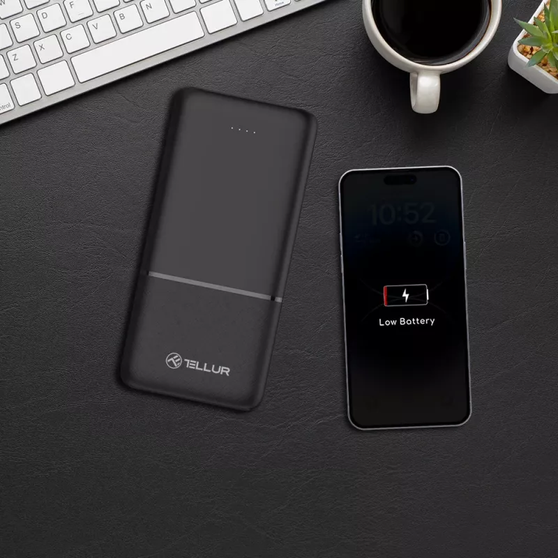 Kannettava varavirtalähde Tellur TLL158481 10000mAh