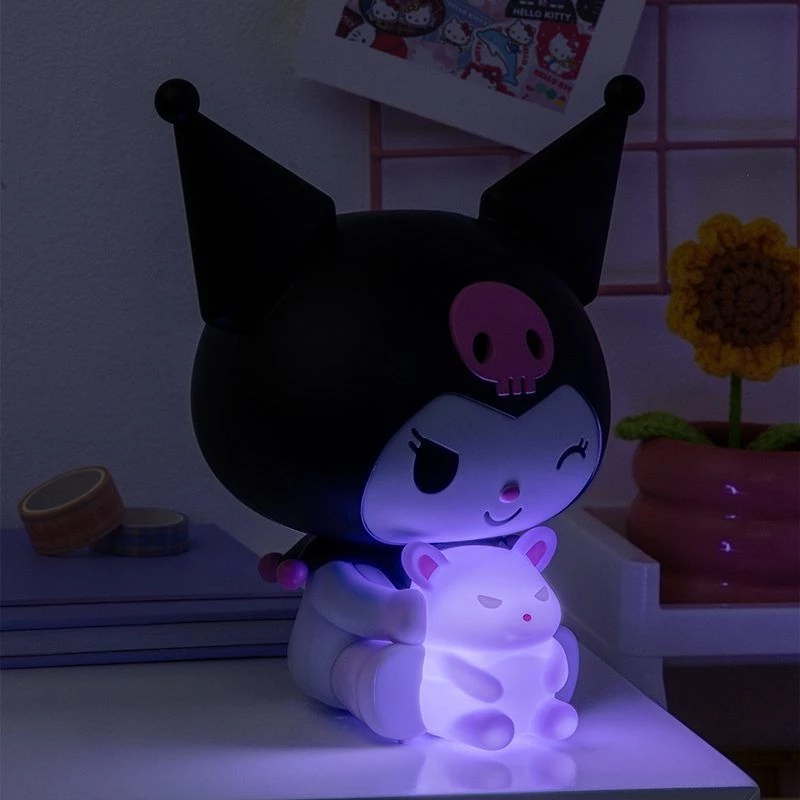 Pöytäyövalo Paladone Hello Kitty Kuromi GloBuddies -yövalo malli PP14396KUR