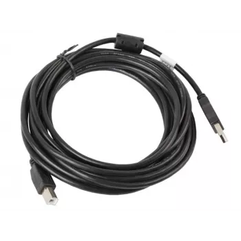 Lanberg CA-USBA-11CC-0050-BK USB-kaapeli 5 m 2.0 USB B musta (CA-USBA-11CC-0050-BK)