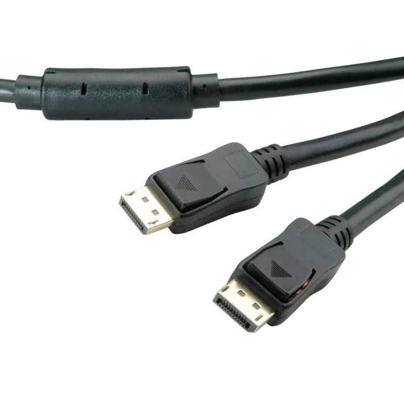 DisplayPort-kaapeli VALUE 14.99.3495 15 m musta