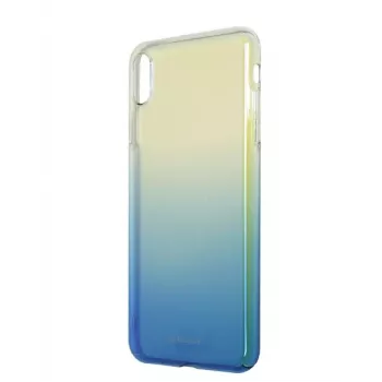 Puhelinkotelo Tellur Soft Jade iPhone XS Max:lle – sininen, pehmeä suojakotelo
