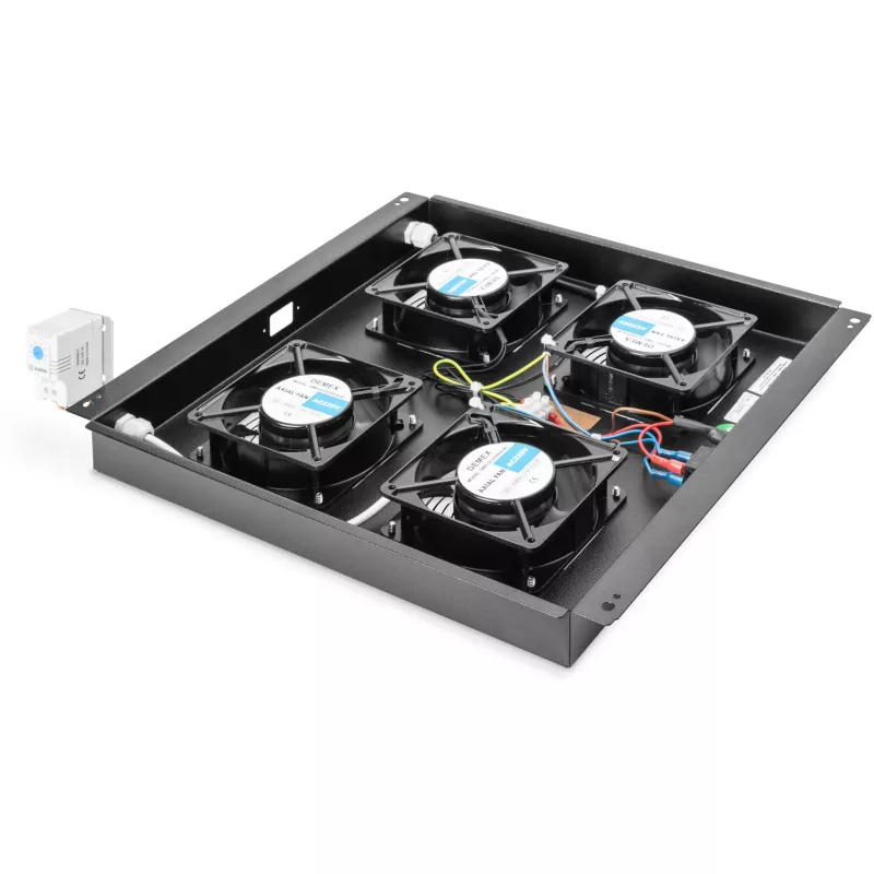 Kattojäähdytysyksikkö Digitus DN-19 FAN-4-B-N