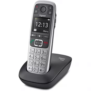 Gigaset E560 puhelin DECT-puhelin numeronäyttö musta, hopea