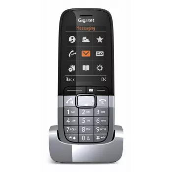 Gigaset SL850H Pro DECT-puhelin numeronäytöllä titaani