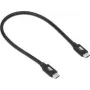 OWC Thunderbolt 5/TB4/USB-4/C-kaapeli 0,3 m musta - kaapeli - digitaali/data (OWCCBLTB5C0.3M)