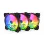 KRUX Lunar 120 ARGB 3 kpl pakkaus kotelotuuletin
