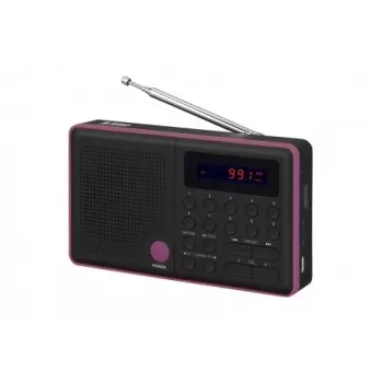 Radio Pliszka USB, FM musta