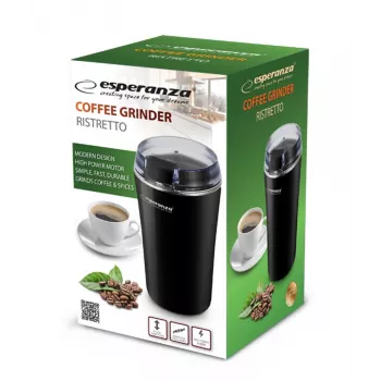 Kahvimylly terällä ESPERANZA EKC008K — 160 W, 70 g kapasiteetti, musta