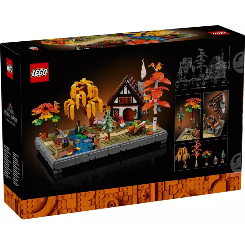 LEGO ICONS 11372 Syksyinen mökkipuutarha
