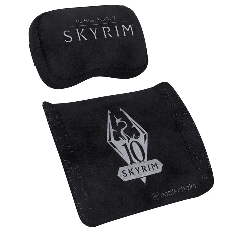 noblechairs Memory Foam -tyynysarja – SKYRIM Edition