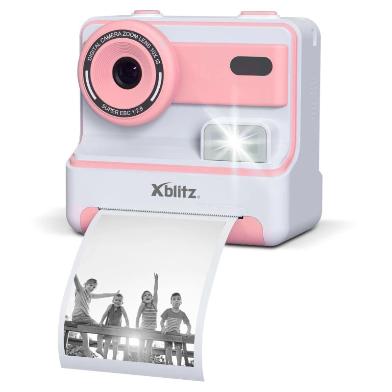 Xblitz FLASH PINK pikakamera lämpötulostimella lapsille