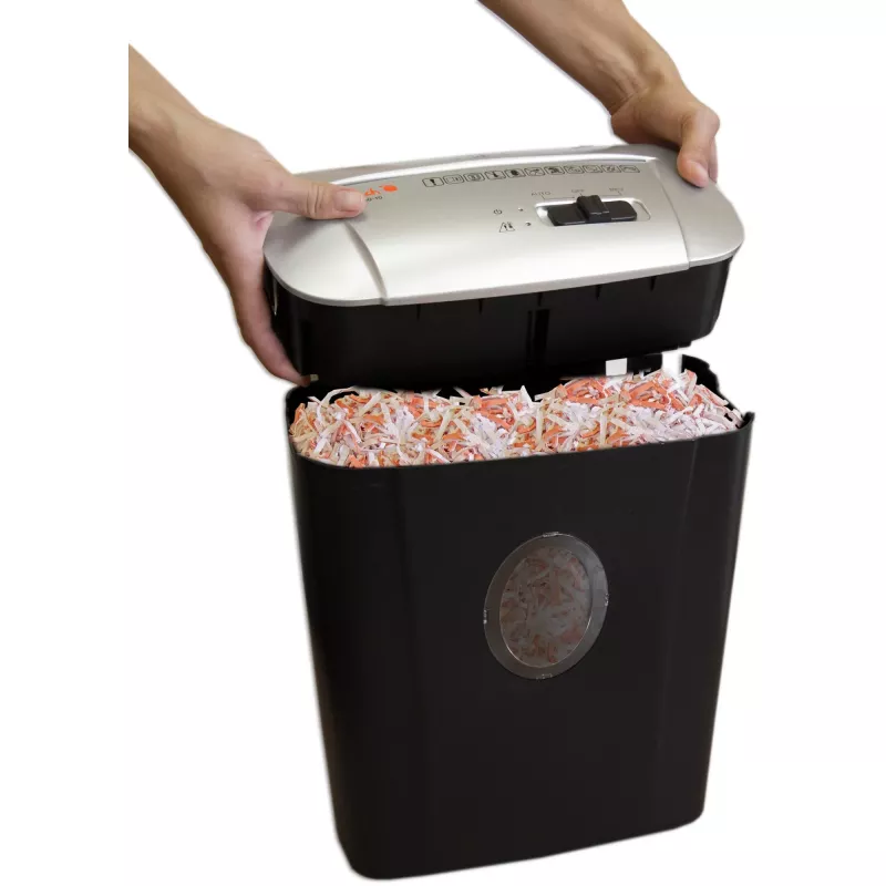 Peach PS500-10 asiakirjasilppuri ristileikkaus 72 dB 22 cm musta