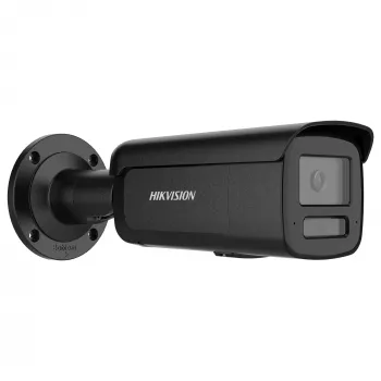 IP-valvontakamera Hikvision Pro Series ColorVu 8 MP kiinteä bullet, 1/1,8 tuuman CMOS, 2,8 mm, 108,8°×56,4°, 30 fps, johdollinen, seinä-/mastokiinnitys, musta